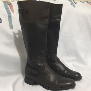 Aldo Brown Leather Boots 👢